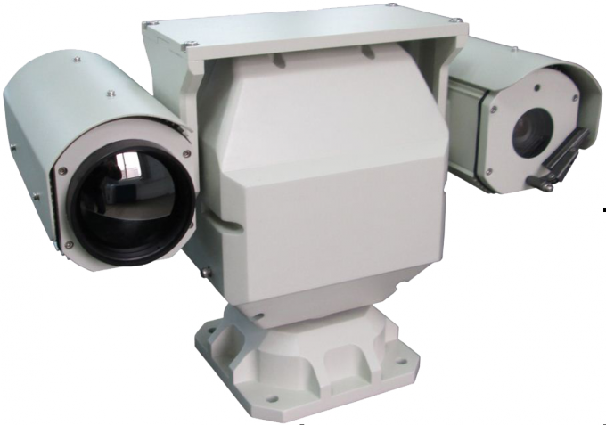PTZ Surveillance Long Range Vehicle Mounted Dual Thermal Imaging Camera