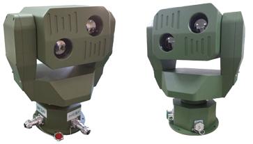 50mK Thermal Surveillance System With 10km Border Security Aluminum Alloy Housing