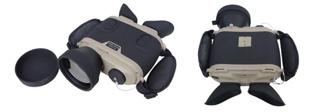 Weatherproof Handheld Thermal Imaging Binoculars For Police Surveillance 50mm Lens