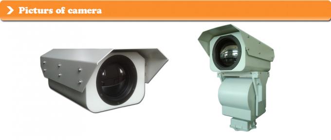 PTZ Railway Security Thermal Imaging Camera 640*512 High Resolution
