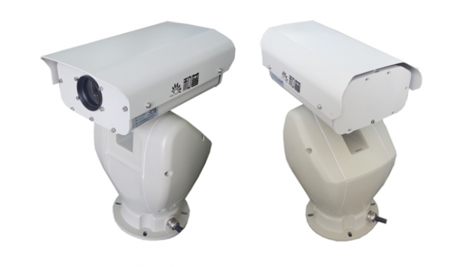 13 Km Border Surveillance PTZ Infrared Thermal Imaging Camera Long Range Outdoor
