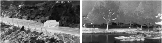 13 Km Border Surveillance PTZ Infrared Thermal Imaging Camera Long Range Outdoor