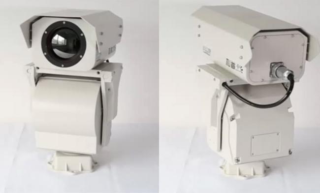 Marine Surveillance Long Range Thermal Camera PTZ 640 * 512 High Resolution