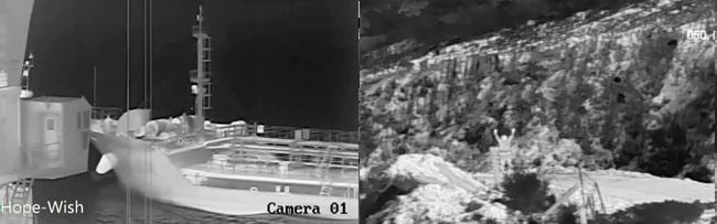Infrared Thermal Camera / Zoom Surveillance Camera Hotspots Intelligent Alarm