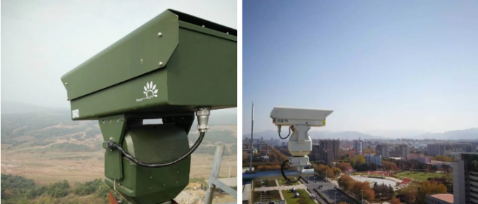808nm Illuminator Long Range Outdoor Camera With 1500m Night Vision