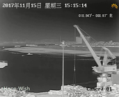 UFPA Sensor Dual Thermal Camera Ship Mounted Anti Wave 4km PTZ Infrared FCC