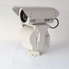 Outdoor PTZ Surveillance Thermal Security Camera For Long Range Seaport Security
