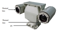 Dual Sensor Long Range Thermal Imaging Camera Vehicle Mounted Ptz Surveillance