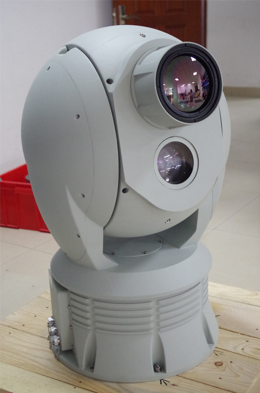 Cooled PTZ Thermal Imaging Camera 10 - 60km Cooled EO IR Surveillance System
