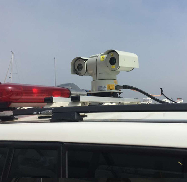 NIR Laser Infrared Ptz Camera Long Range HD For Outdoor Vehicles , RJ45 Interface
