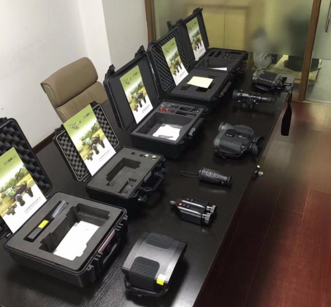 Navy Long Distance Thermal Imaging Binoculars Handheld With 5km Detection