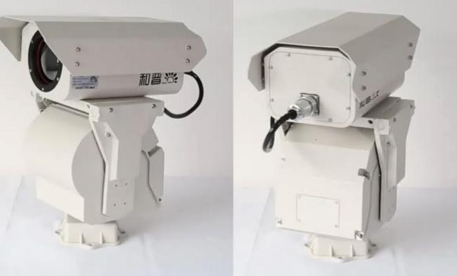 Night Vision Security PTZ Thermal Imaging Camera , Outdoor Long Range ...