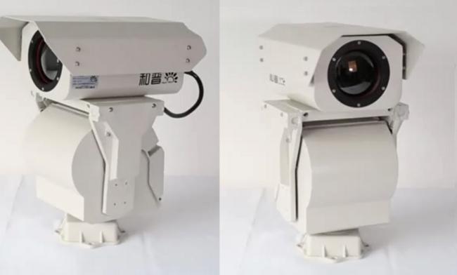 Infrared PTZ Long Range Thermal Camera 2km Night Vision IP66 Waterproof