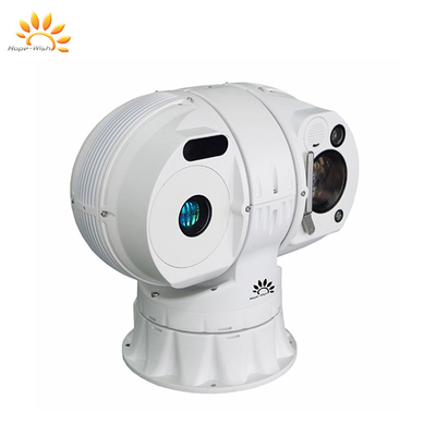 640 X 512 Motorized Focus Thermal Security Camera With Detection Range Up To 5km