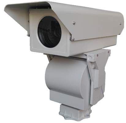 Coastal Surveillance Defog Outdoor Security Cameras RJ45 Long Range AC24V