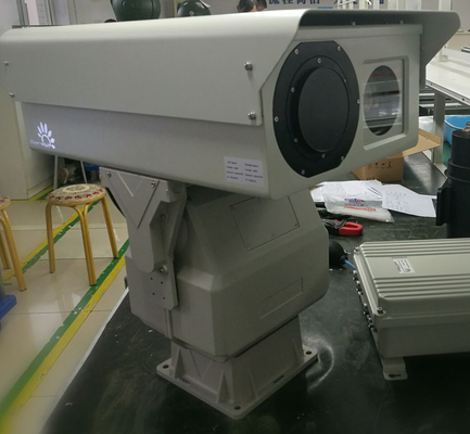 Coastal Surveillance Dual Vision Small Thermal Imaging Camera With Optical Zoom Lens