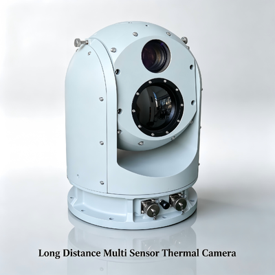 12μm Pixel Size Thermal Surveillance System Long Distance Multi Sensor Thermal Camera for Perimeter Security