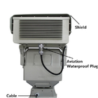 1KM Security Long Range PTZ Infrared Laser Camera With 808nm IR Illuminator