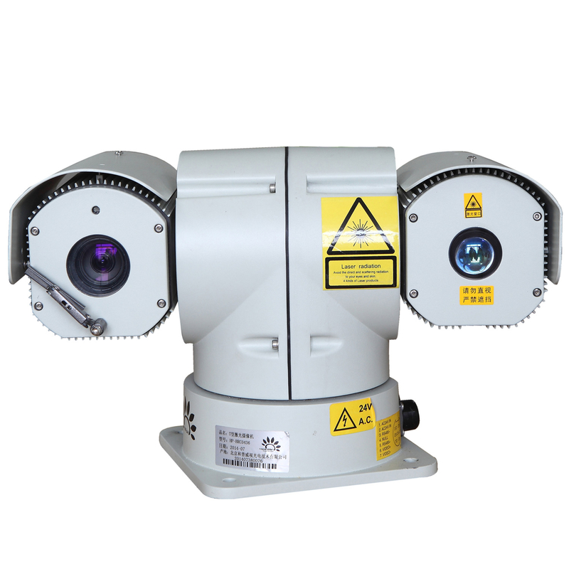 CMOS IP66 PTZ Laser Camera With 300m IR Night Vision Surveillance Anti Surge