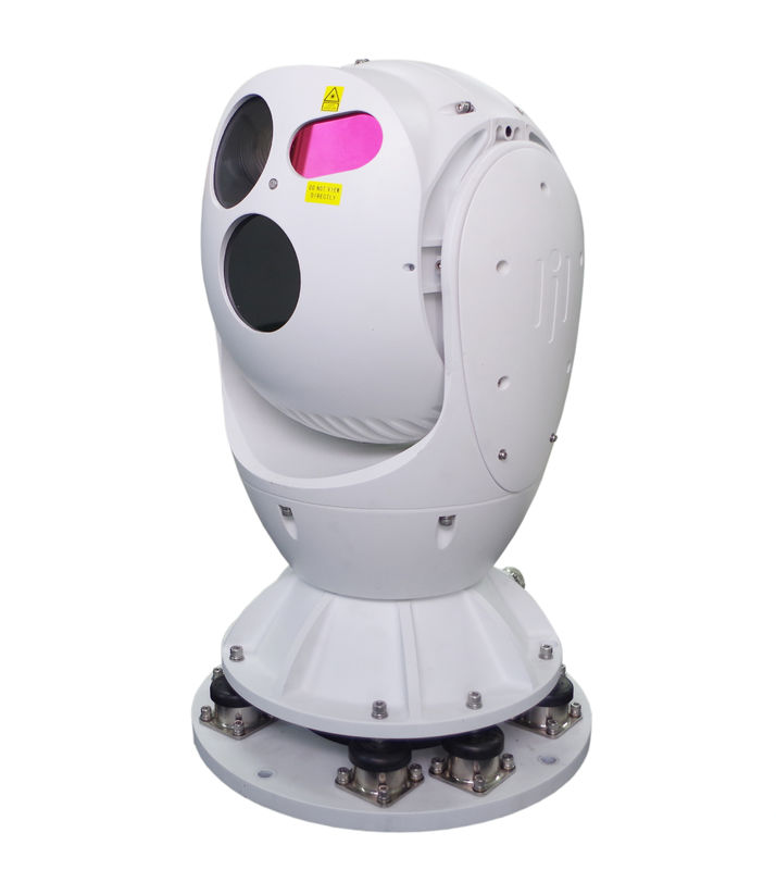 PTZ Long Distance Thermal Surveillance Camera With Spectral Range Of 7 ...
