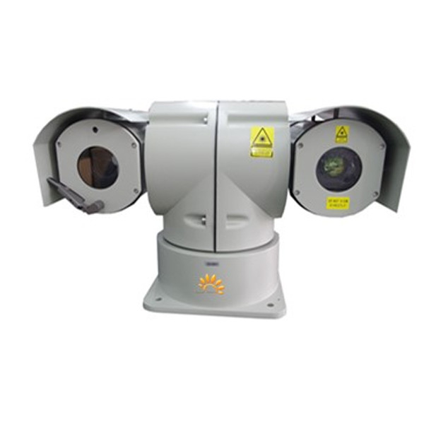 Car Mounted PTZ Laser Camera / Cooled Thermal Camera 30X Optical Zoom For Police Patrol