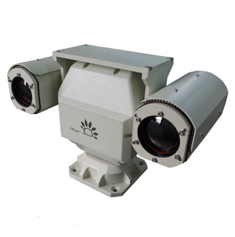 Dual Sensor PTZ Infrared Thermal Imaging Camera , Infrared Digital Camera Military Grade