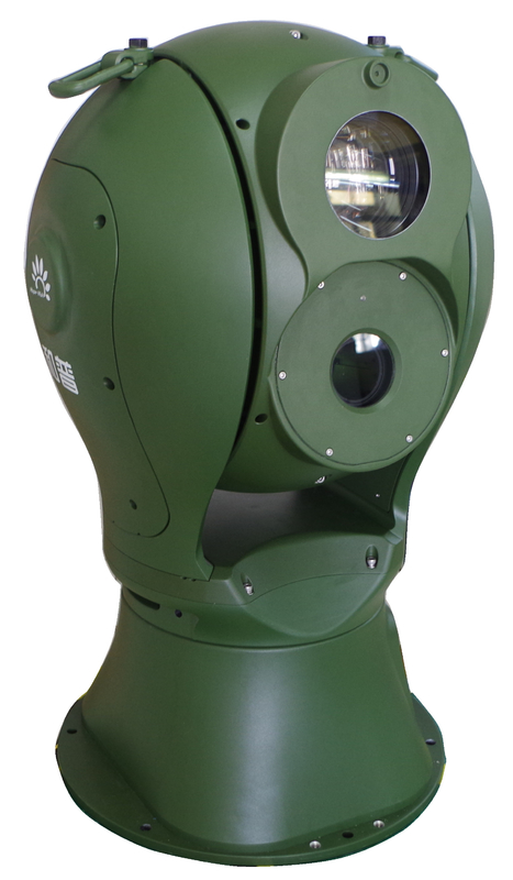 High Resolution Thermal Surveillance System For 20km Border Security With Radar Linkage