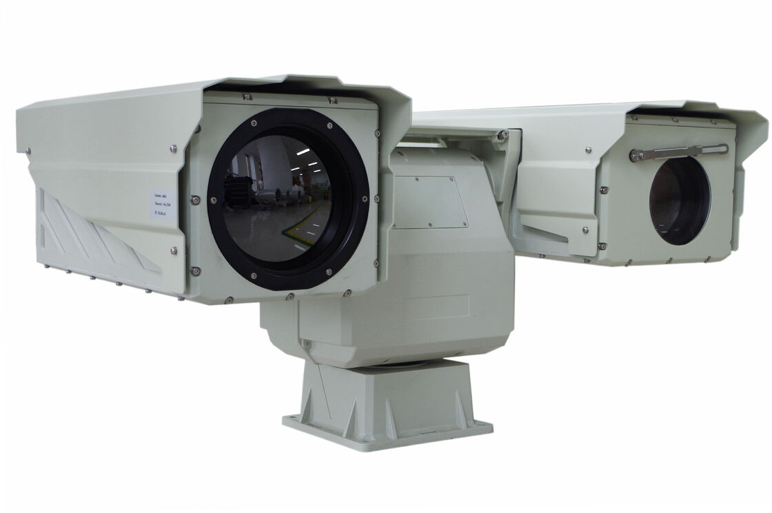 Distance Sensor Camera 1920x1080 Resolution Long Distance Dual Sensor PTZ Thermal Camera for ...