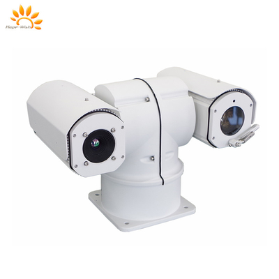 Resolution Ptz Infrared Thermal Imaging Camera Long Range Laser Angle For Moisture Detection