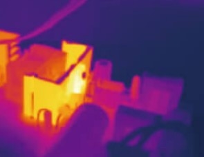 Handheld Temperature Tool-Type Thermal Camera Lightweight IR Photo Camera For 2km Detection Distance