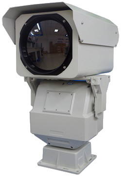 PTZ Long Range Thermal Camera , Outdoor HD CCTV Camera With Zoom Lens FCC