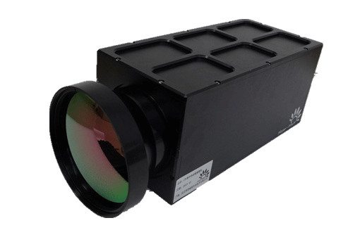 110 - 1100mm Cooled Thermal Camera DC24V Continuous Zoom Lens For Airport