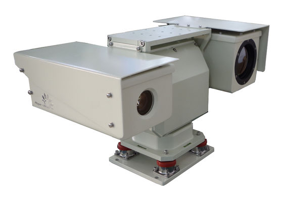Dual-Sensor PTZ Thermal Imaging Camera ,  Grade Vehicle Mounting Camera
