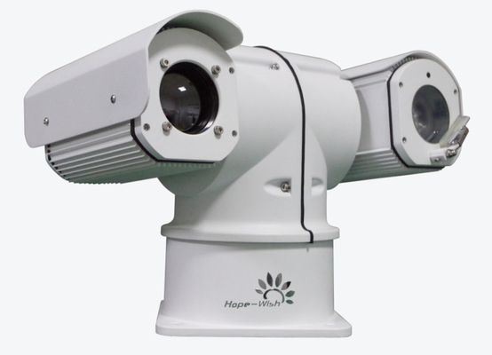 Vehicle Mounted Dual Thermal Camera , AC24V Outdoor PTZ Security Camera