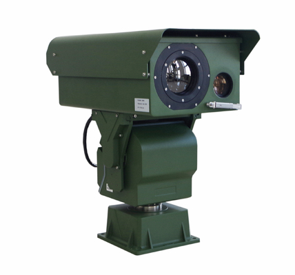 PTZ Thermal Sensor Type Long Range Thermal Camera For N × 360 ° Continuous Rotation In High Demand
