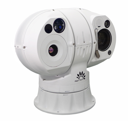 Waterproof IP67 PTZ Thermal Imaging Camera For Precise Temperature Measurement