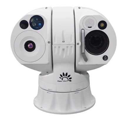 Waterproof IP67 PTZ Thermal Imaging Camera For Precise Temperature Measurement