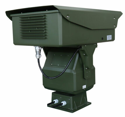 Detection Vehicles 4200m Human 1640m PTZ Thermal Imaging Camera Dual Sensor Surveillance Camera