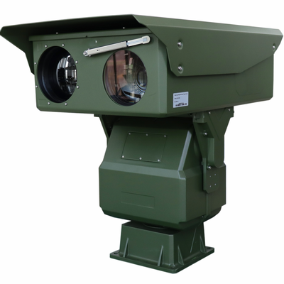 Detection Vehicles 4200m Human 1640m PTZ Thermal Imaging Camera Dual Sensor Surveillance Camera