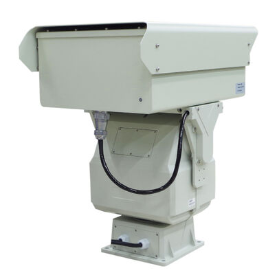 Long Distance Dual Sensor Thermal Camera PTZ Thermal Imaging Camera Motion Detection Alarm for Perimeter Security Monitoring