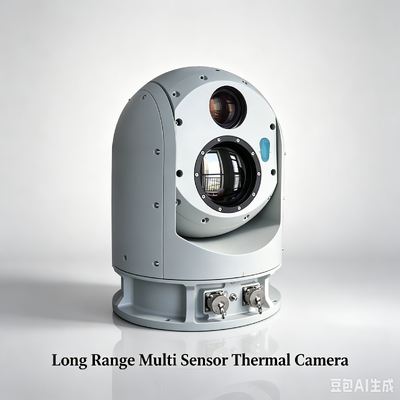 Uncooled Sensor Thermal Surveillance System Long Distance Multi Sensor Thermal Camera