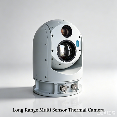 12μm Pixel Size Thermal Surveillance System Long Distance Multi Sensor Thermal Camera for Perimeter Security