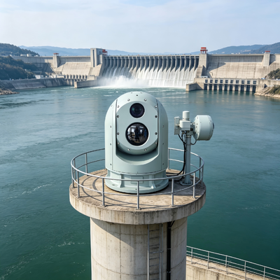 Thermal Surveillance System Long Distance Multi Sensor Thermal Camera for Perimeter Security Applications