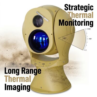 Uncooled Long Range Infrared Camera with 13km Detection Distance and Integral Aluminum Alloy Housing