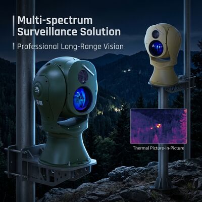 Multi-spectrum Optical Electronical Platform Long Range Infrared Camera with Thermal Lens