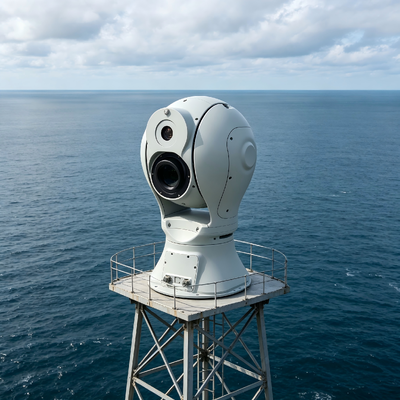 Multi-spectrum Optical Electronical Platform Long Range Infrared Camera with Thermal Lens