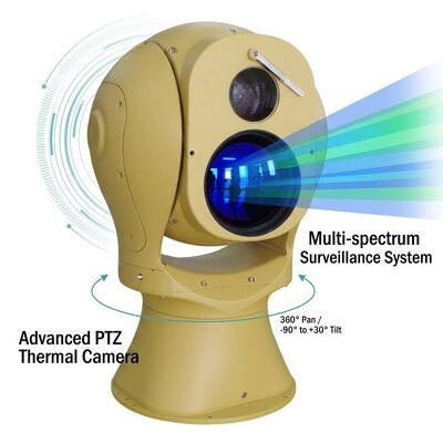 Multi-spectrum Optical Electronical Platform Infrared Thermal Camera Module for Industrial Automation and Control