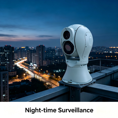 long range ptz camera Intelligent Dual Sensor Optical Platf ptz surveillance camera
