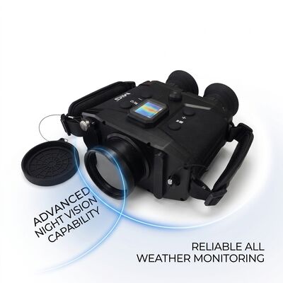 Binocular Thermal Imaging Camera 640×512, IP67 Waterproof Thermal Imaging Binoculars with WiFi