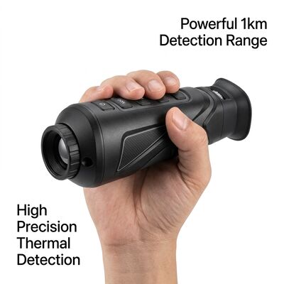 Thermal Imaging Monocular, WiFi & Video Recording Thermal Imager for Power Inspection, Wildlife Observation